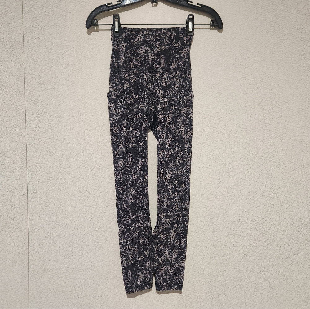 Lululemon Align High Rise Pant Leggings With Pockets 25" Size 0